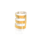 Gurhan Sterling Silver + 24k Yellow Gold Mango Bracelet