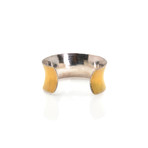 Gurhan Sterling Silver + 24k Yellow Gold Hourglass Bracelet I