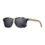 Men's Teller Polarized Sunglasses (Black + Smoke)