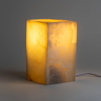 Small // Onyx Desk Lamp // White