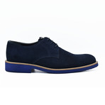 Mirza Suede Shoes // Dark Blue (Euro: 45)
