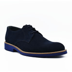 Mirza Suede Shoes // Dark Blue (Euro: 42)