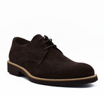 Zoltan Suede Shoes // Dark Brown (Euro: 44)