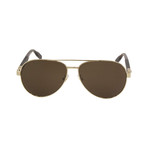 Men's Aviator Sunglasses // Gold II