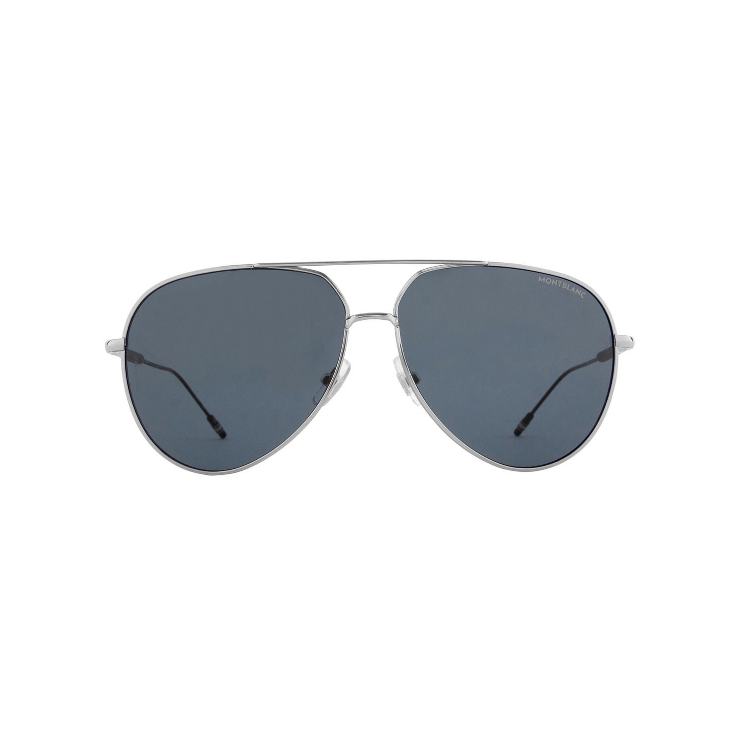 Men's Metal Pilot Sunglasses // Silver - Montblanc - Touch of Modern