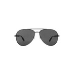 Men's Aviator Sunglasses // Black