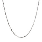Link Chain Necklace // Silver (24")
