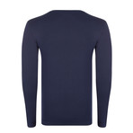 Jeff Long Sleeve T-Shirt // Navy (XL)
