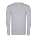 Simon Long Sleeve T-Shirt // Gray Melange (M)