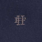 Jeff Long Sleeve T-Shirt // Navy (M)