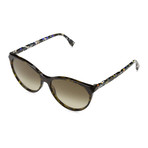 Unisex 0170 Sunglasses // Havana Multicolor + Brown