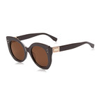 Unisex 0265 Sunglasses // Violet + Brown