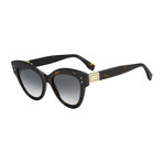 Unisex 0266 Sunglasses // Dark Havana + Dark Gray Gradient