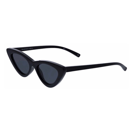 Women's Adam Selman Cat Eye Mono Sunglasses V1 // Black
