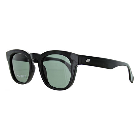 Men's Square Mono Sunglasses // Black