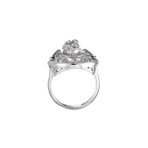 Magerit Versalles Angelito 18k White Gold Ring // Ring Size: 7