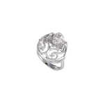 Magerit Versalles Angelito 18k White Gold Ring // Ring Size: 7