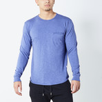 Miramar Long Sleeve Shirt // Egyptian Blue (L)