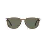 Square Sunglasses // Transparent Gray + Gray
