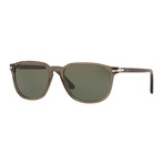 Square Sunglasses // Transparent Gray + Gray