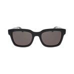 Men's Web Rectangular Sunglasses I // Black