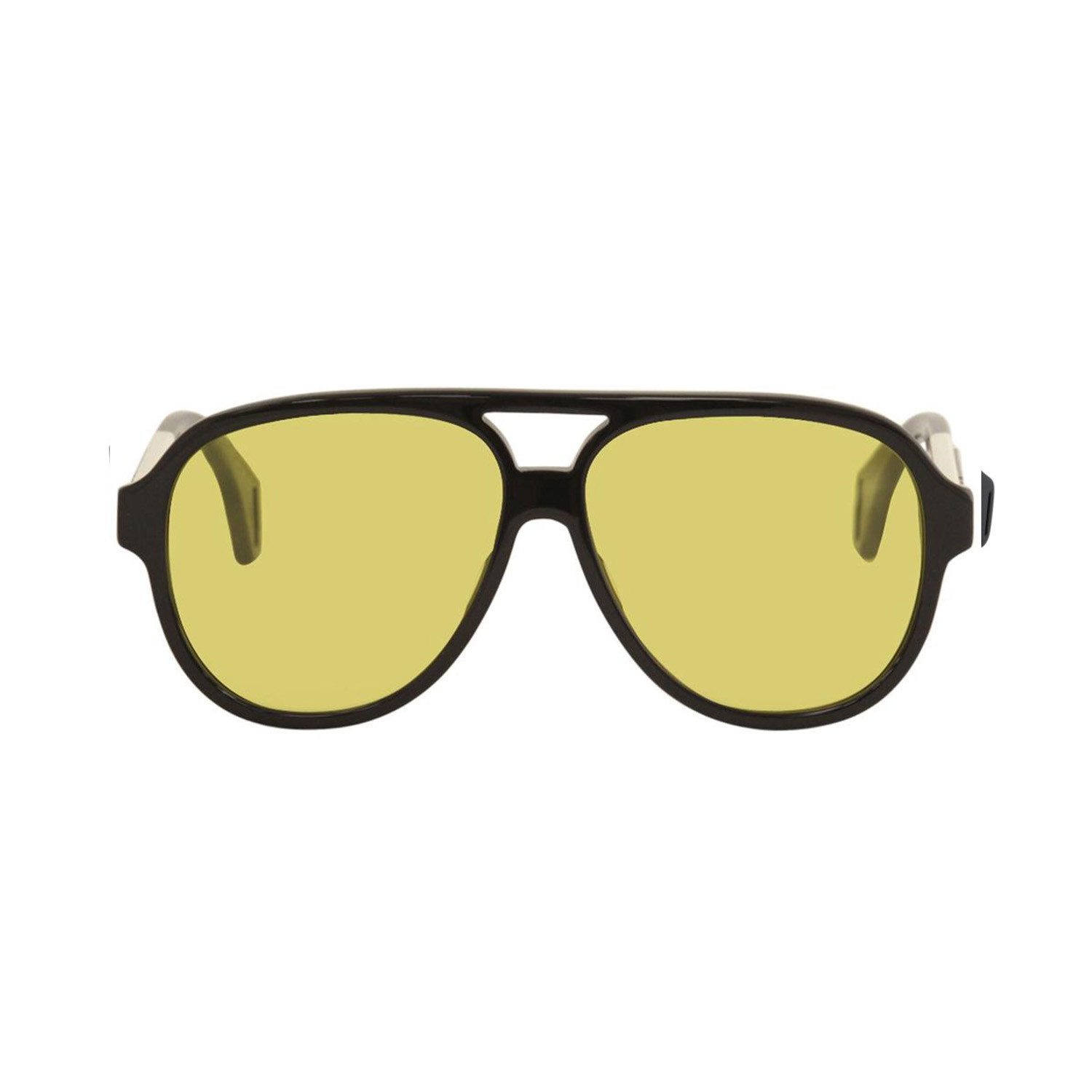 Men's Web Pilot Aviator Sunglasses // Black II - Gucci - Touch of Modern