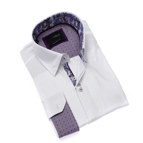 Smith Button-Up Shirt // White (M)