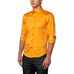 Preston Button-Up Shirt // Orange (L)