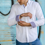 Smith Button-Up Shirt // White (XL)