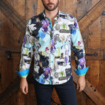 Dylan Button-Up Shirt // Multicolor (M)