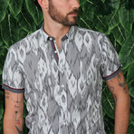 Michael Button-Up Shirt // Gray (L)