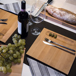 Firenze // Double Sided Cutting Board + Tray + Rounded Well // Beech