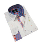 Lewis Button-Up Shirt // White (XL)