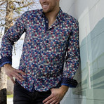 Graham Button-Up Shirt // Navy (3XL)