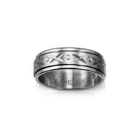 Assur Embellished Ring // Silver (Size 8)