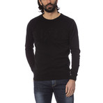 Simone Crewneck Sweater // Black (XL)