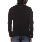 Simone Crewneck Sweater // Black (L)