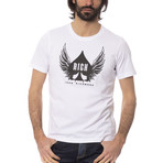 Flying Ace T-Shirt // Optical White (S)