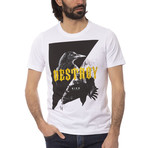 Destroy T-Shirt // Optical White (XL)