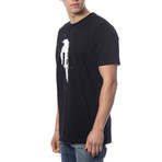Over Angie T-Shirt // Black (L)
