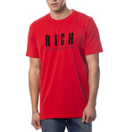 Over Ragdoll T-Shirt // Red (M)