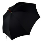 Polished Cherrywood Umbrella + Case // Black
