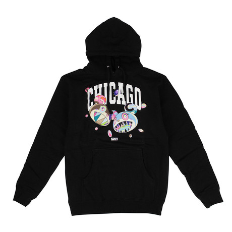 Takashi Murakami x Complexcon Chicago Discord Sweatshirt // Black (M)