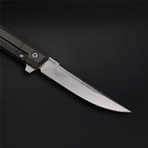 The Officer #1 M390 Folding Knife // Gray Titanium