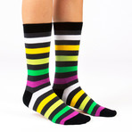 Striped Socks // 4 Pack (US: 6-9)
