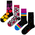 Dots Socks // 4 Pack (US: 6-9)