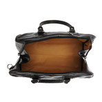 Antonello Leather Duffle Bag (Black)