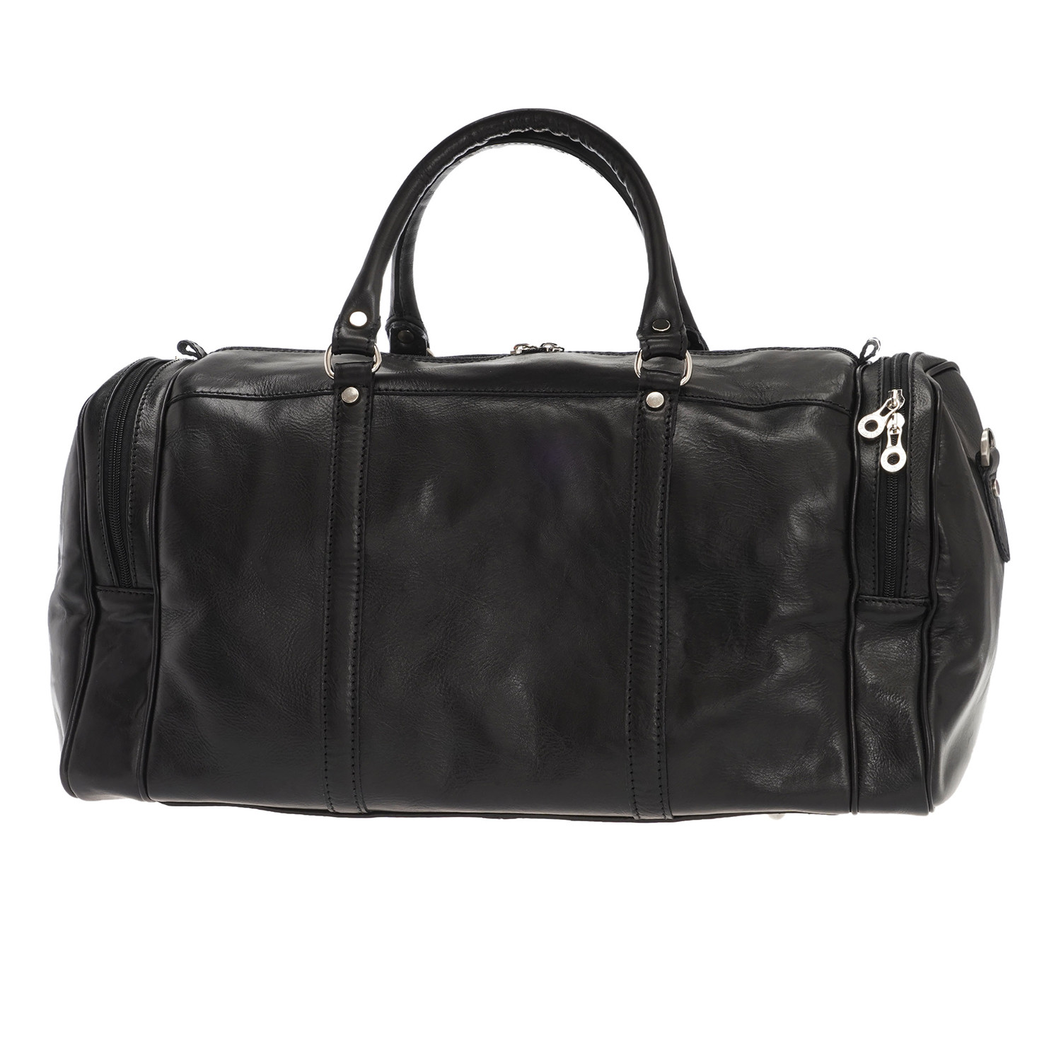Colombo Leather Duffle Bag (Black) - Accessories Clearance - Touch of Modern