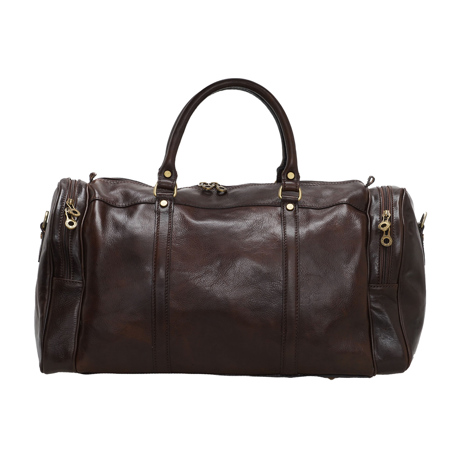 Colombo Leather Duffle Bag (Black) - Homméos PERMANENT STORE - Touch of ...