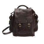 Sanzio Leather Backpack (Moro)